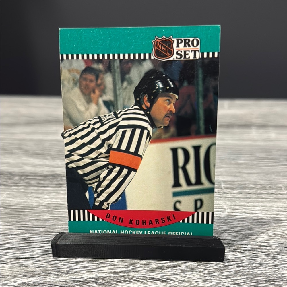 NHL | Pro Set #691: Don Koharski (1990) - Vintage Collectible Hockey Card